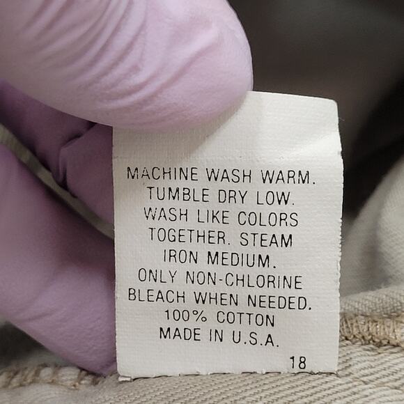 Vintage Ralph-Lauren Bermuda Shorts 36x8 Khaki Brown Dry-Good - Picture 15 of 16